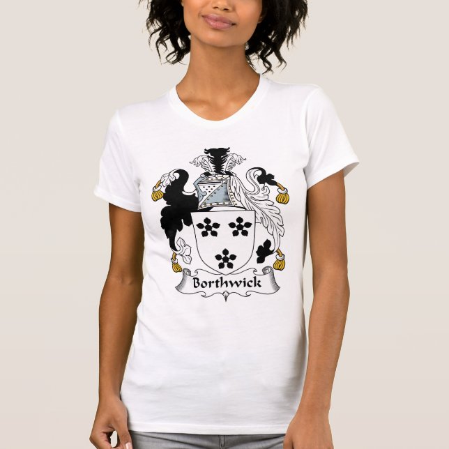 Borthwick Family Crest T-Shirt (Front)