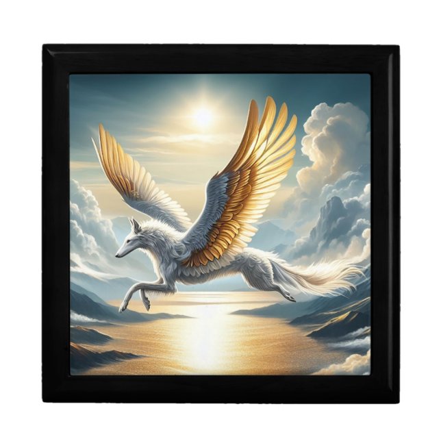 Borzoi Angel Gift Box (Front)