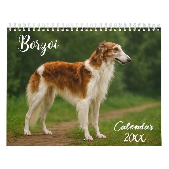 Borzoi calendar 2026 (Cover)