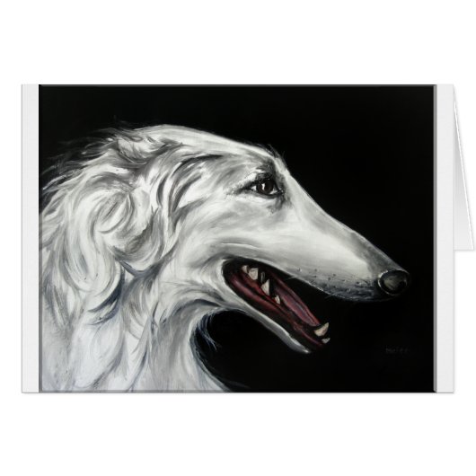 borzoi cards (Front Horizontal)