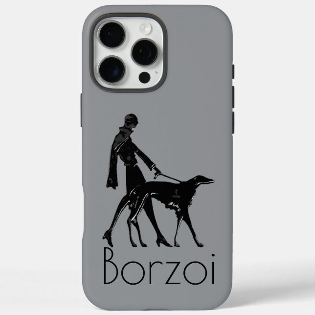 Borzoi Case-Mate iPhone Case (Back)