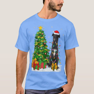 Borzoi Dog Lover Xmas Tree Santa Borzoi Christmas3 T-Shirt