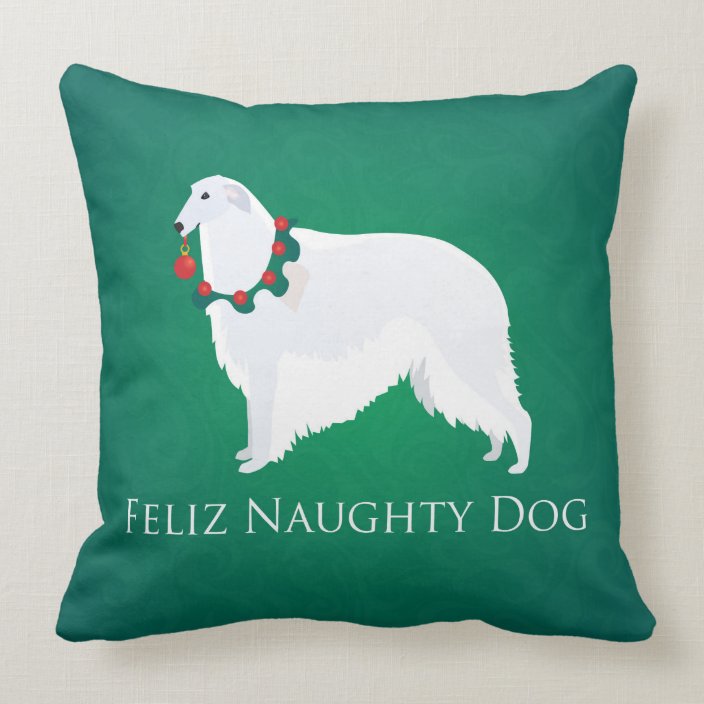 feliz naughty dog pillow