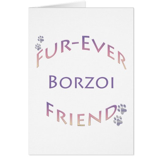 Borzoi Furever (Front)