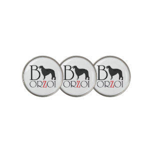 BORZOI GOLF BALL MARKER