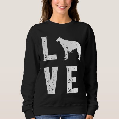 Borzoi Love  1 Sweatshirt