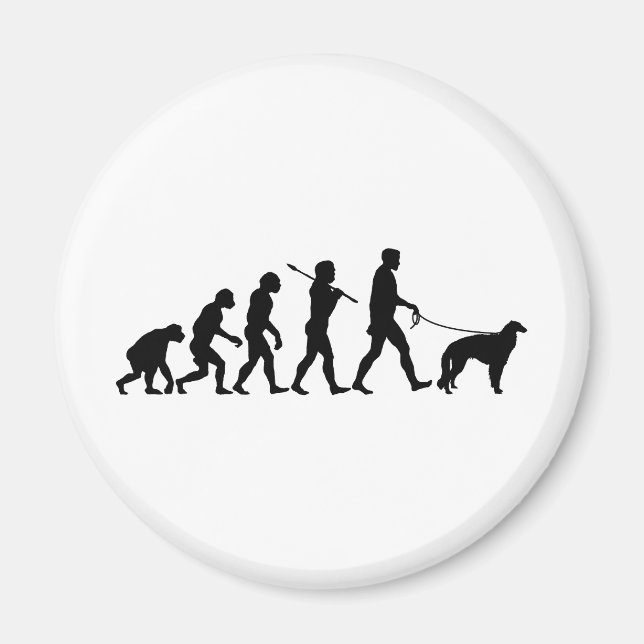 Borzoi Magnet (Front)