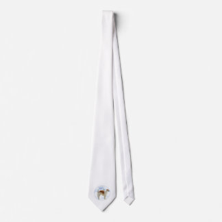 Borzoi Noel Tie