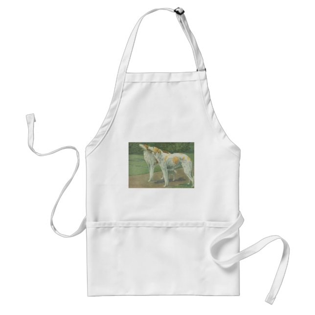 Borzoi (Russian Wolfhound) Adult Apron (Front)