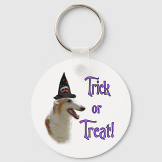 Borzoi Trick Keychain
