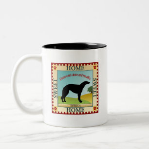 Borzoi Two-Tone Coffee Mug