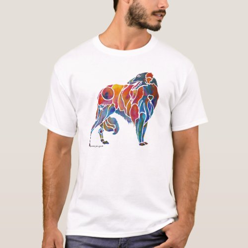 Borzoi Whimsical T_Shirt