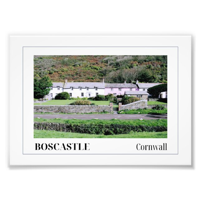Boscastle, Cornwall Photo Print (Front)
