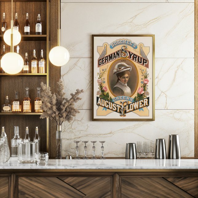 Boschee’s German Syrup and Green’s August Flowers Poster (Creator Uploaded)