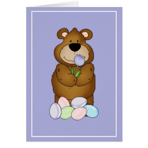 Boscoe  Betty Bears Love Easter d2 Greeting Card