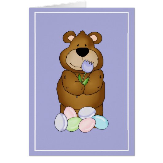 Boscoe & Betty Bears Love Easter d2 Greeting Card (Front)