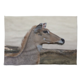 Boselaphus tragocamelus kitchen towel