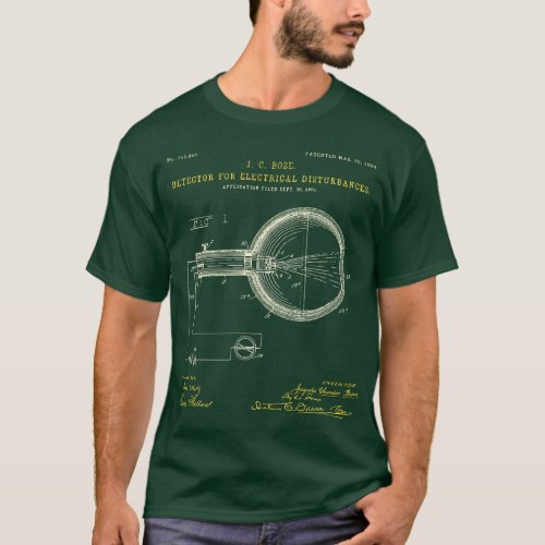 Boses Detector for Electric Disturb Deep Forest T_Shirt