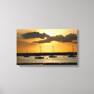 Bosham harbor canvas print