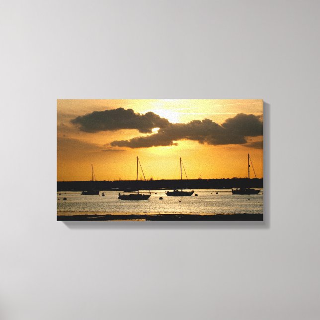Bosham harbor canvas print (Front)