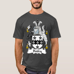 Bosley Coat of Arms Family Crest T-Shirt