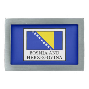 Bosnia and Herzegovina Belt Buckle