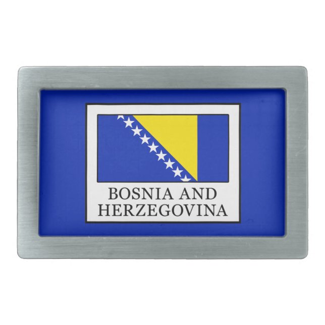 Bosnia and Herzegovina Belt Buckle (Front)
