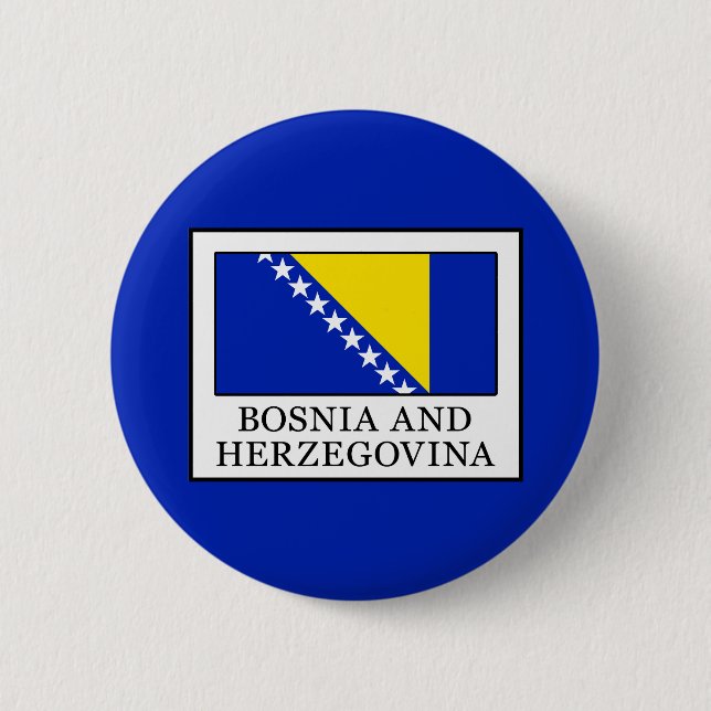 Bosnia and Herzegovina Button (Front)