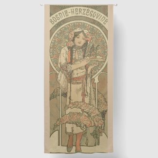 Bosnia and Herzegovina by Alphonse Mucha (1900) Blackout Curtains