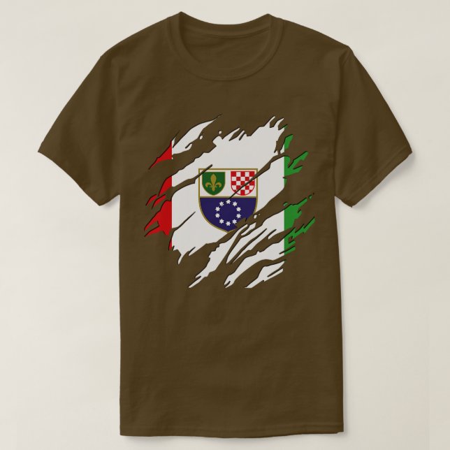Bosnia And Herzegovina Federation Always T-Shirt (Design Front)