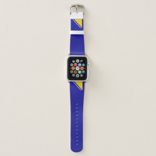 Bosnia and Herzegovina flag Apple Watch Band