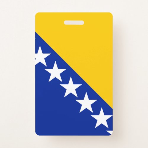 Bosnia and Herzegovina Flag Badge