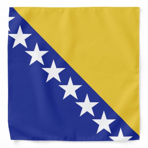 Bosnia and Herzegovina flag Bandana