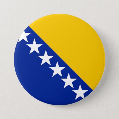 Bosnia and Herzegovina Flag Button