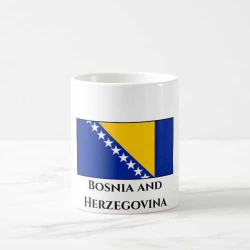 Bosnia and Herzegovina Flag Coffee Mug