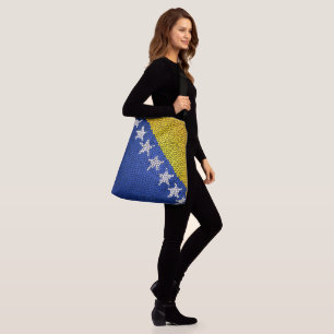 Bosnia and Herzegovina Flag  Crossbody Bag
