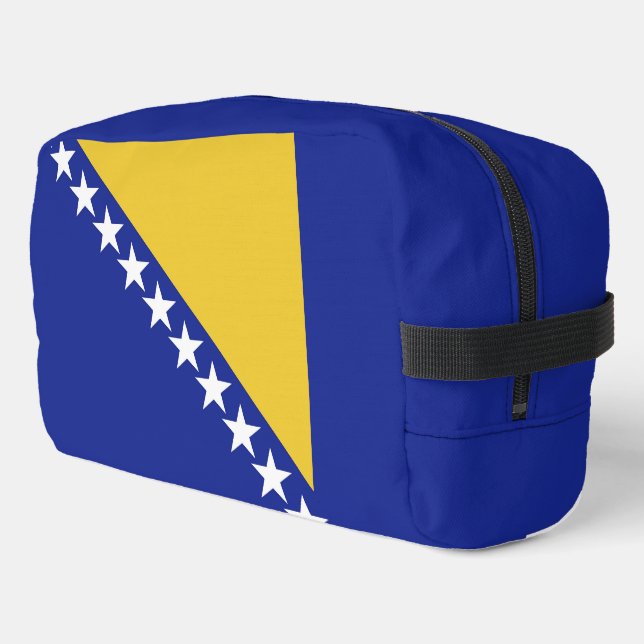 Bosnia and Herzegovina flag Dopp Kit (Left Corner)