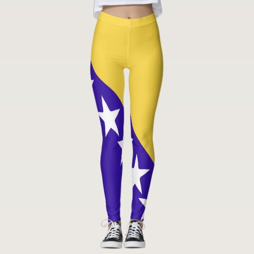 Bosnia and Herzegovina Flag Emblem Leggings