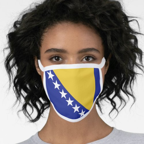 Bosnia and Herzegovina flag Face Mask