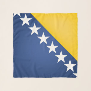 Bosnia And Herzegovina Flag Fashion Scarf