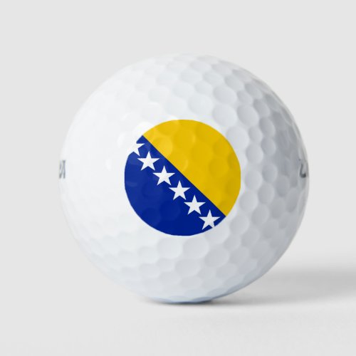 Bosnia and Herzegovina Flag Golf Balls