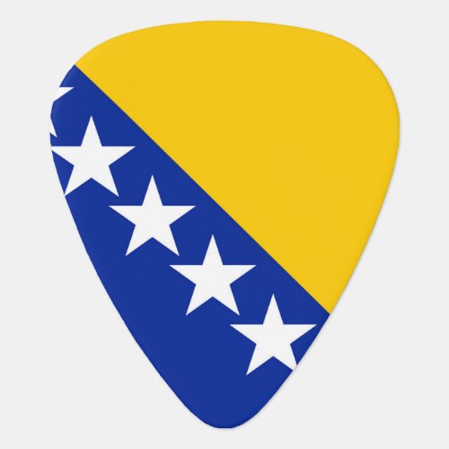 Bosnia and Herzegovina Flag Guitar Pick