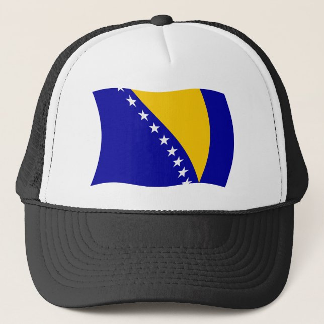 Bosnia and Herzegovina Flag Hat (Front)