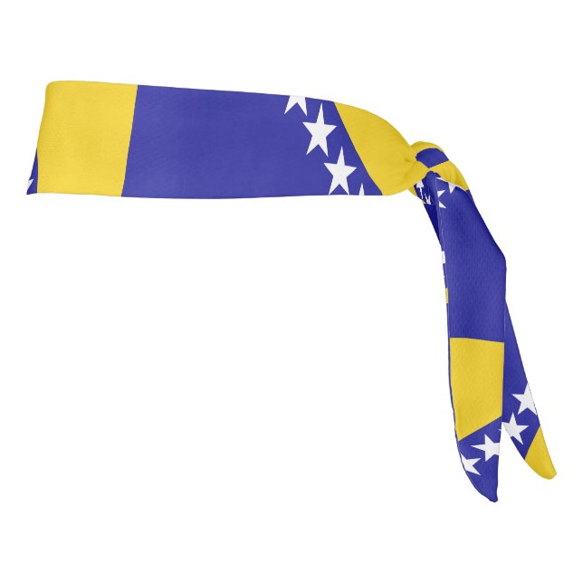 Bosnia and Herzegovina flag Headband (Rotate 90)