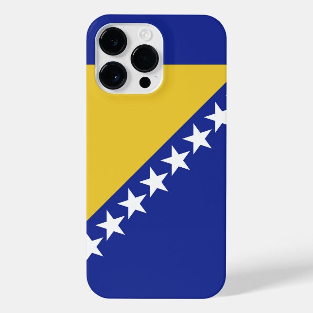 Bosnia and Herzegovina flag iPhone Case (Back)