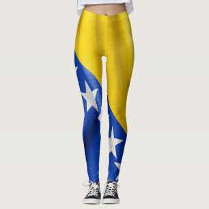 Bosnia and Herzegovina Flag Leggings