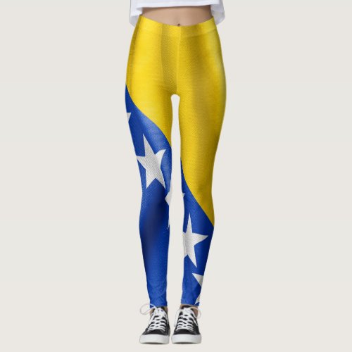 Bosnia and Herzegovina Flag Leggings