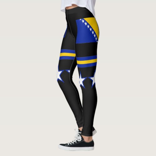 Bosnia and Herzegovina Flag Leggings