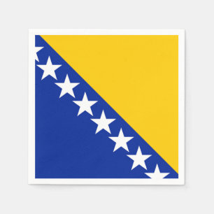 Bosnia and Herzegovina Flag Napkins