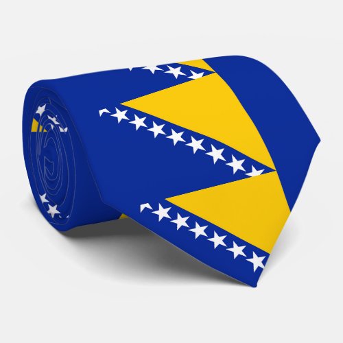 Bosnia and Herzegovina Flag Neck Tie